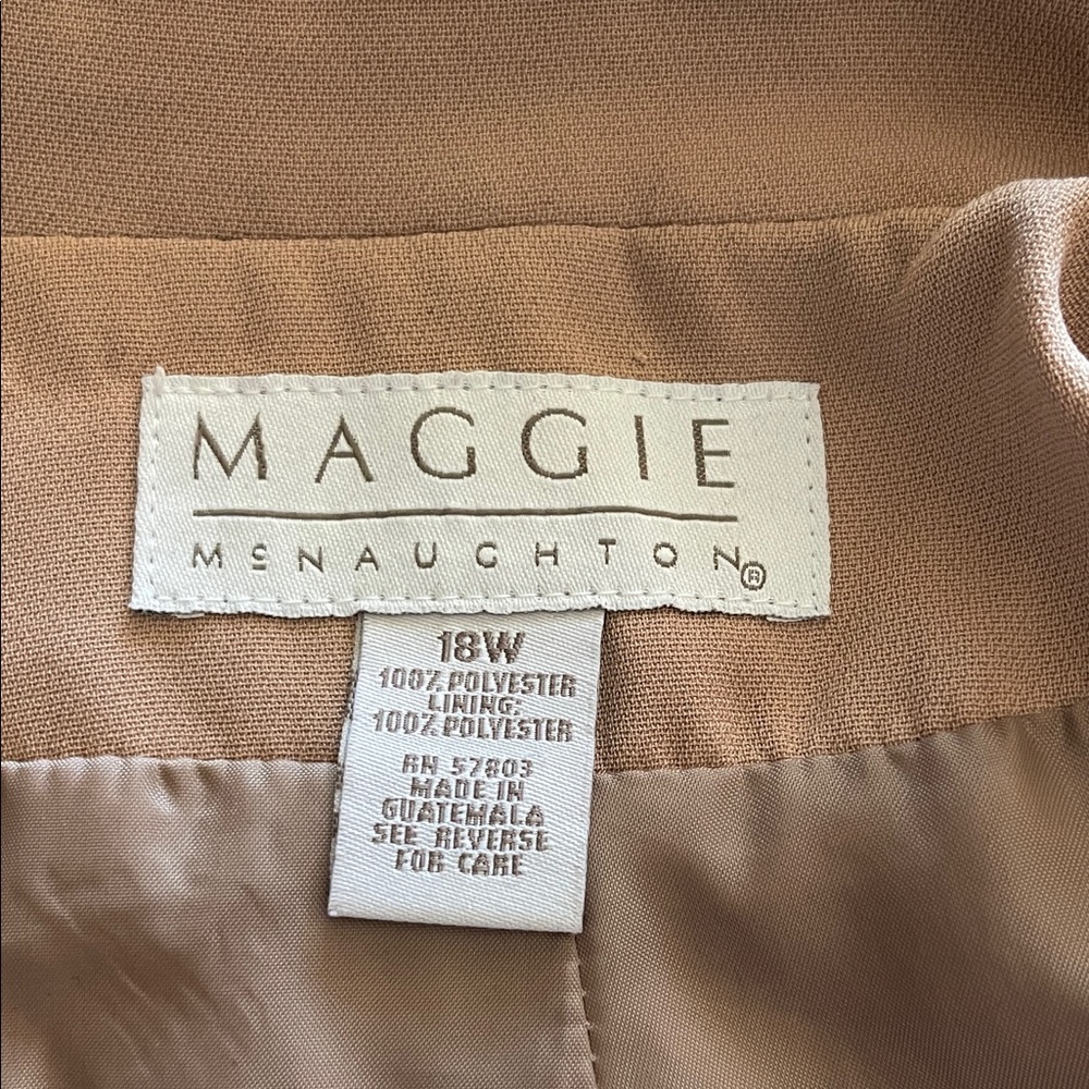 Classic Tan Utility Jacket for Women - Picture 5 of 6